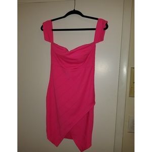 Neon Pink Bodycon dress